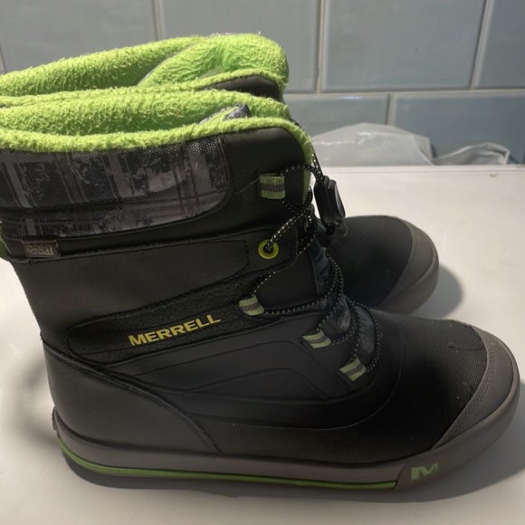 Merrell Boys US 6M EU 37Select Dry Insulated Snow Bank 2.0 Winter Boots - Picture 2 of 8